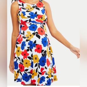 Motherhood Maternity Floral Wrap Dress